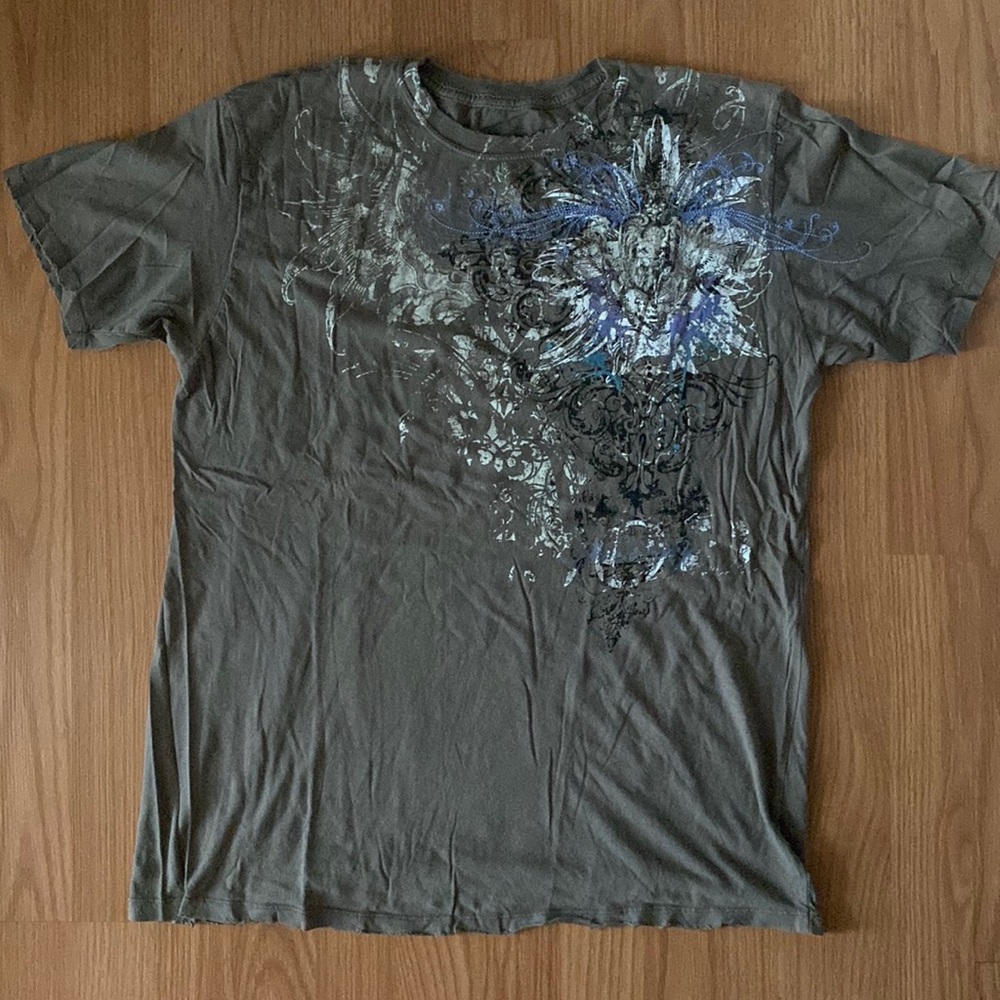 ❤️ Monarchy Los Angeles Distressed Tee Graphic Size XL